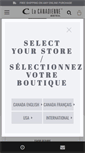 Mobile Screenshot of lacanadienneshoes.com